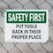 Signmission Safety Culture Sign, 14 in Width, Plastic, Rectangle OS-2PACK-SF-P-1014-L-10848 - alternate 3